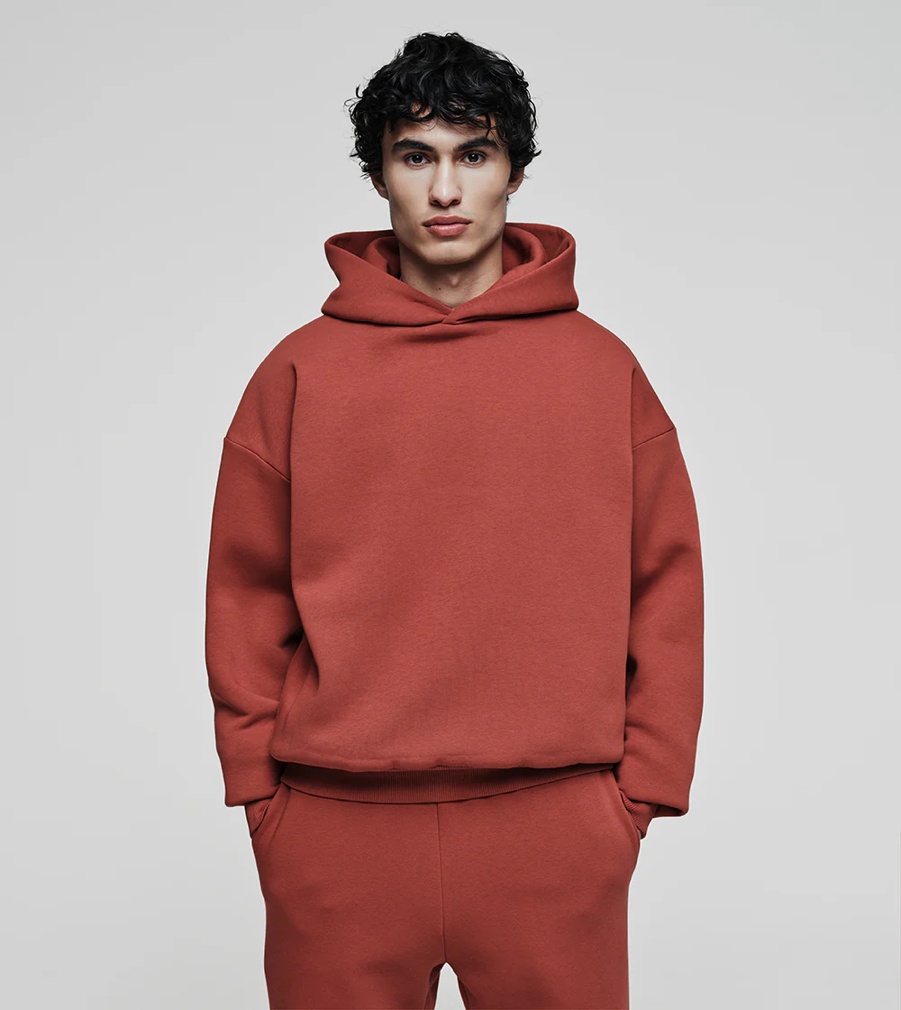 Armor Hoodie Burgundy - Image 2