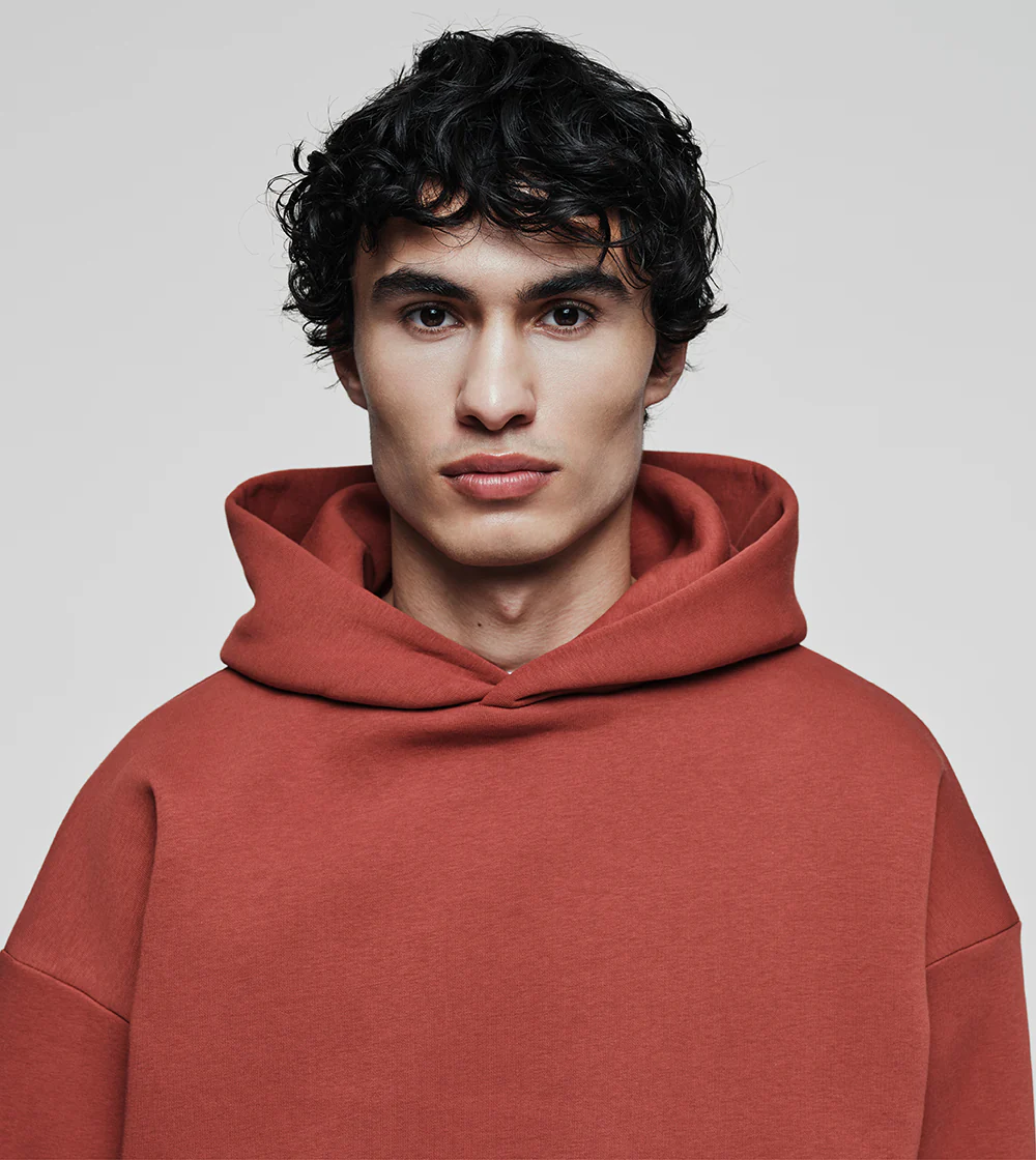 Armor Hoodie Burgundy - Image 4