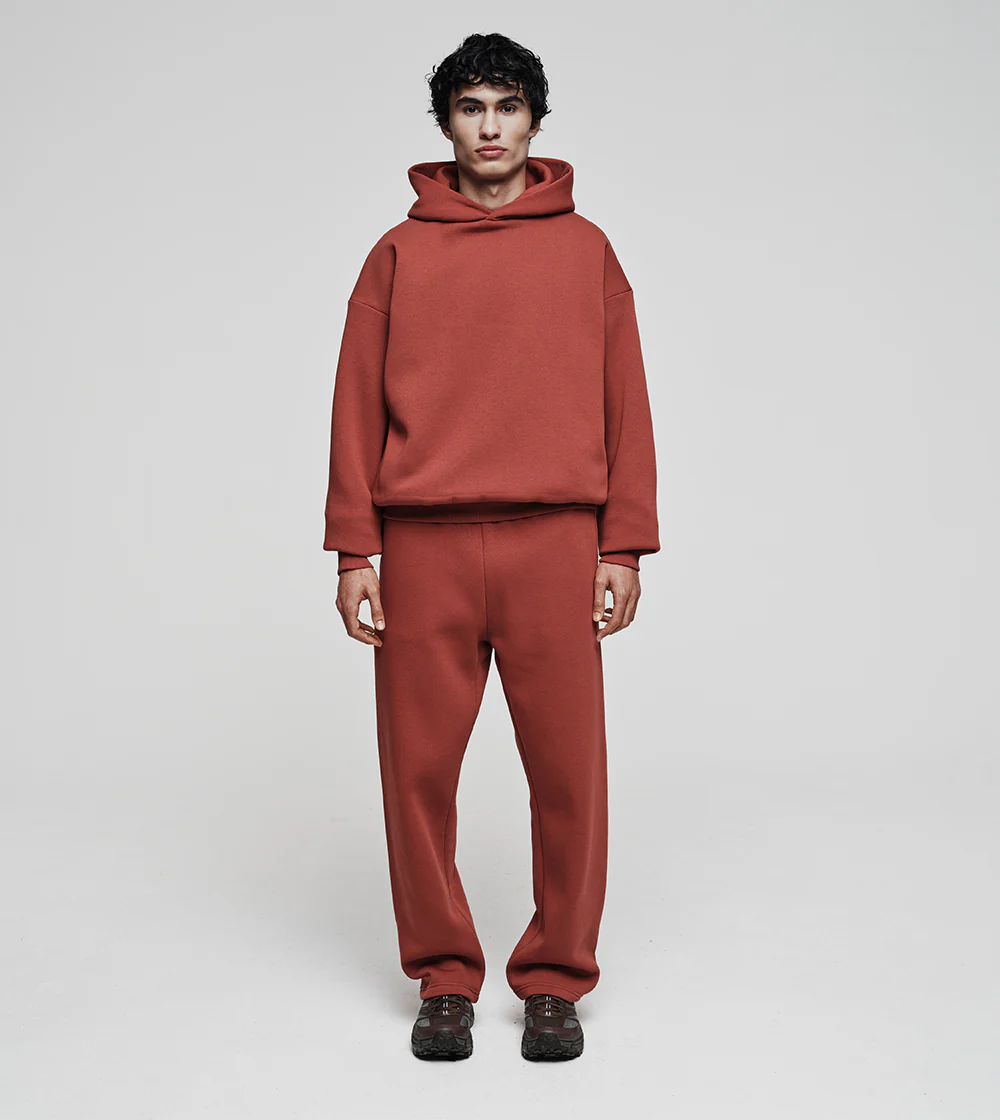Armor Hoodie Burgundy - Image 8