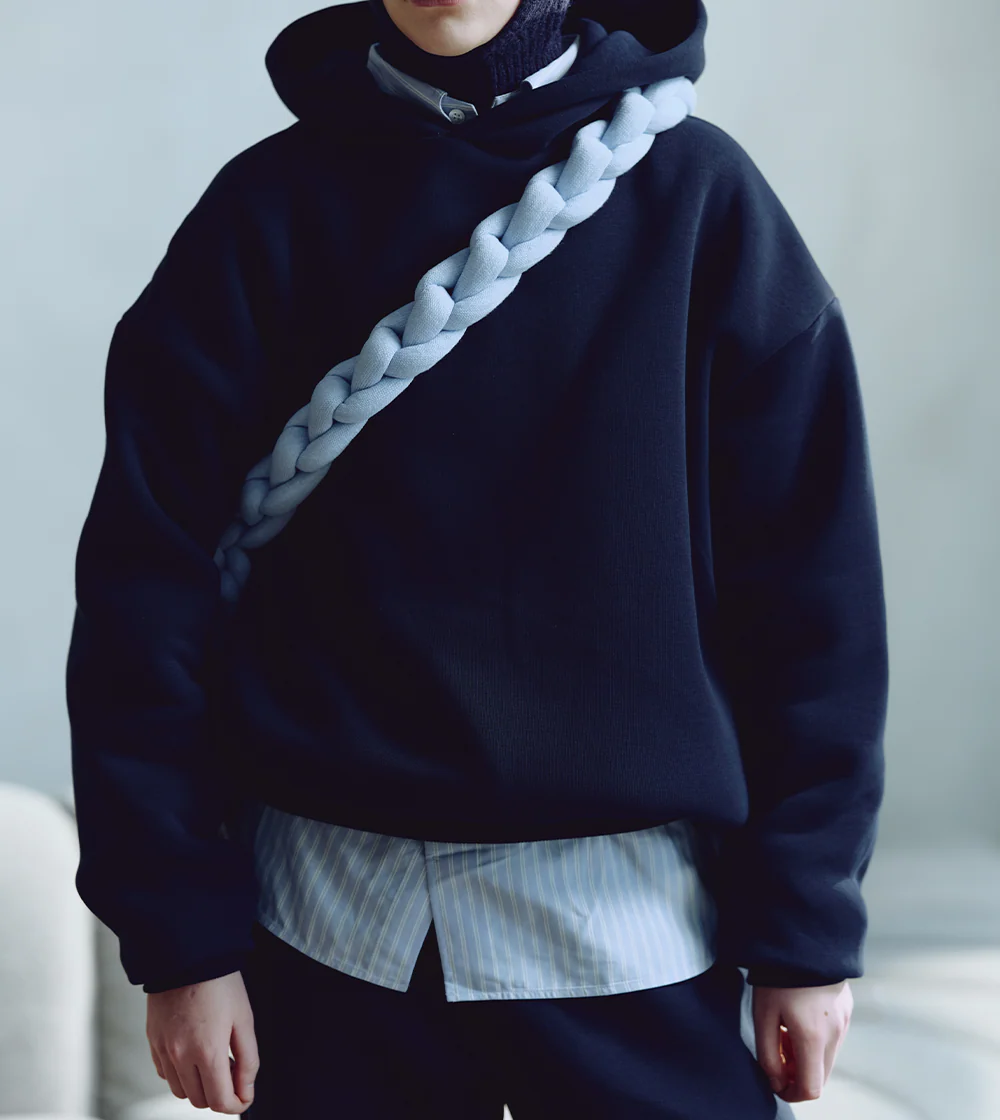 Armor Hoodie Navy - Image 6