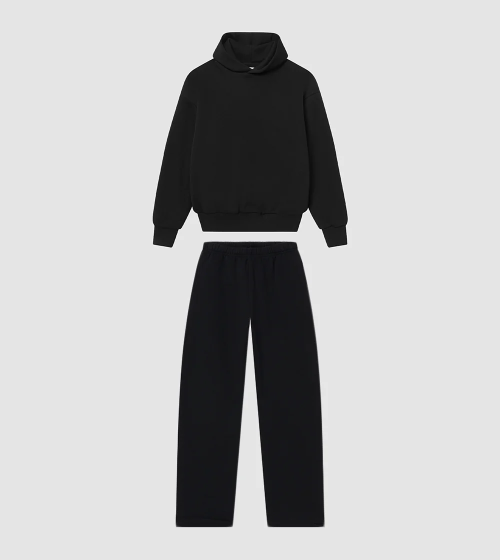Armor Hoodie Tracksuit Black