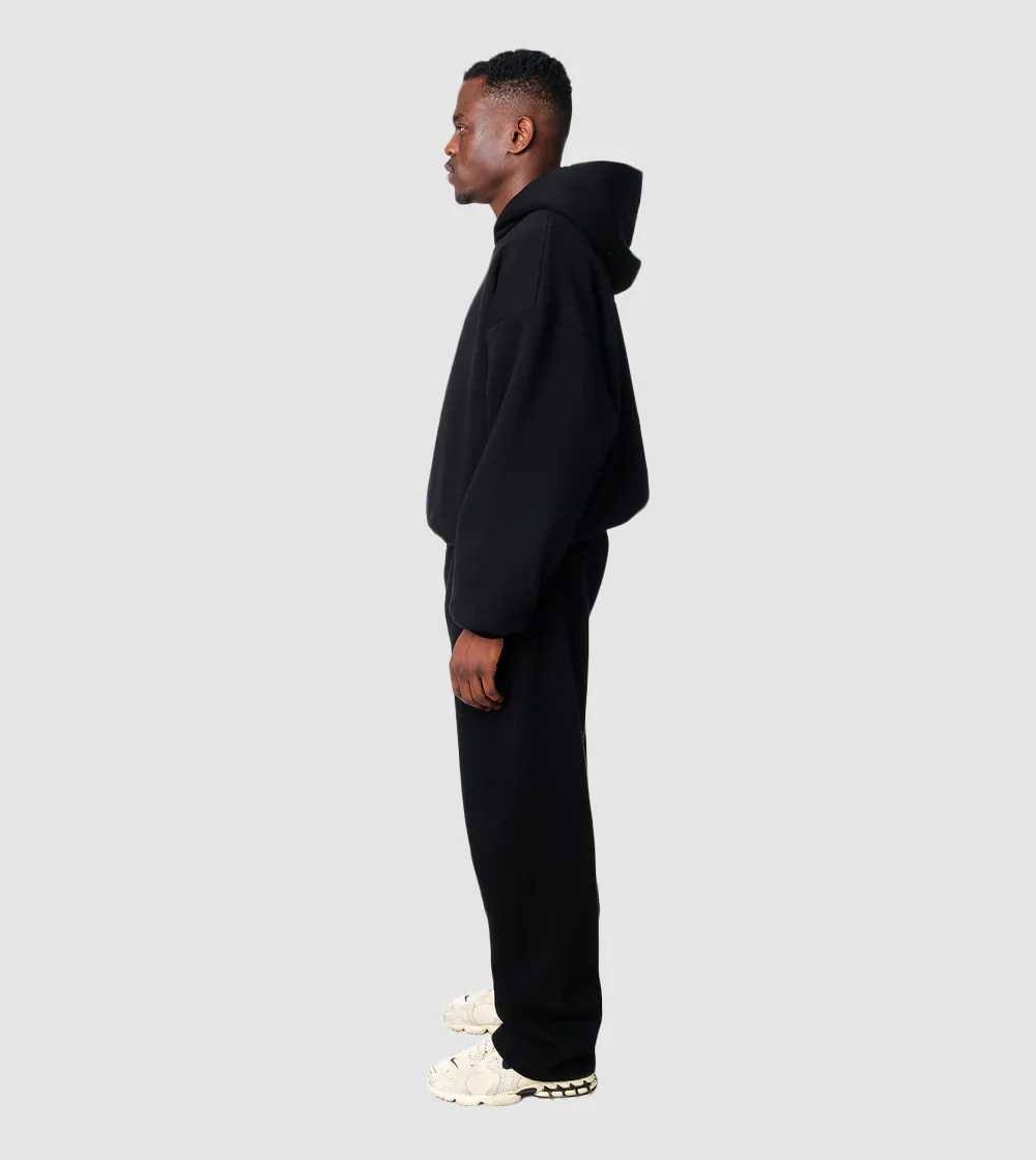 Armor Hoodie Tracksuit Black - Image 3