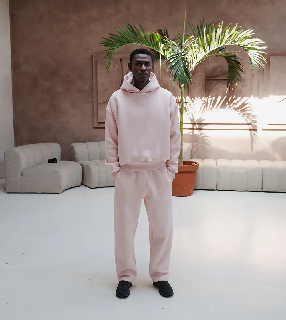 Armor Hoodie Tracksuit Rose - Image 4