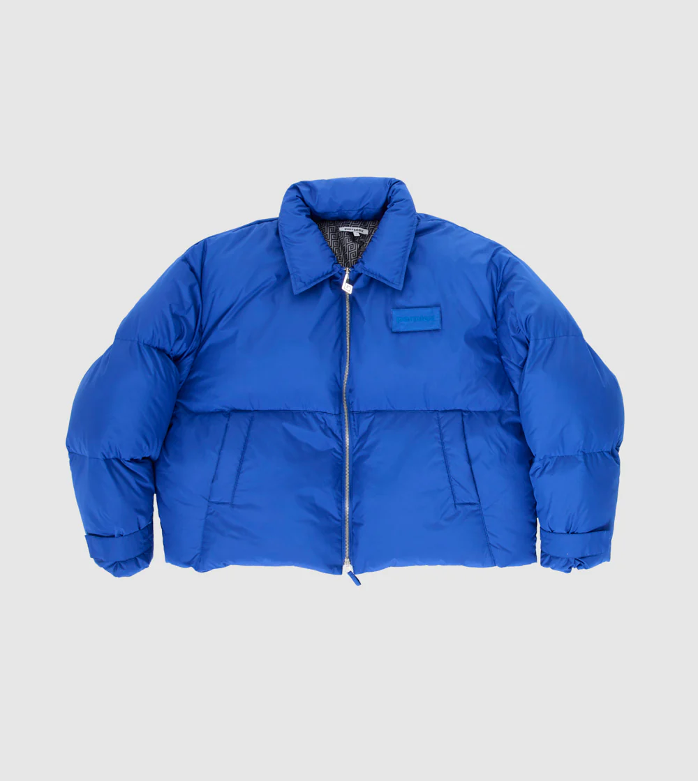 Armor Puffer Jacket Blue - Image 2