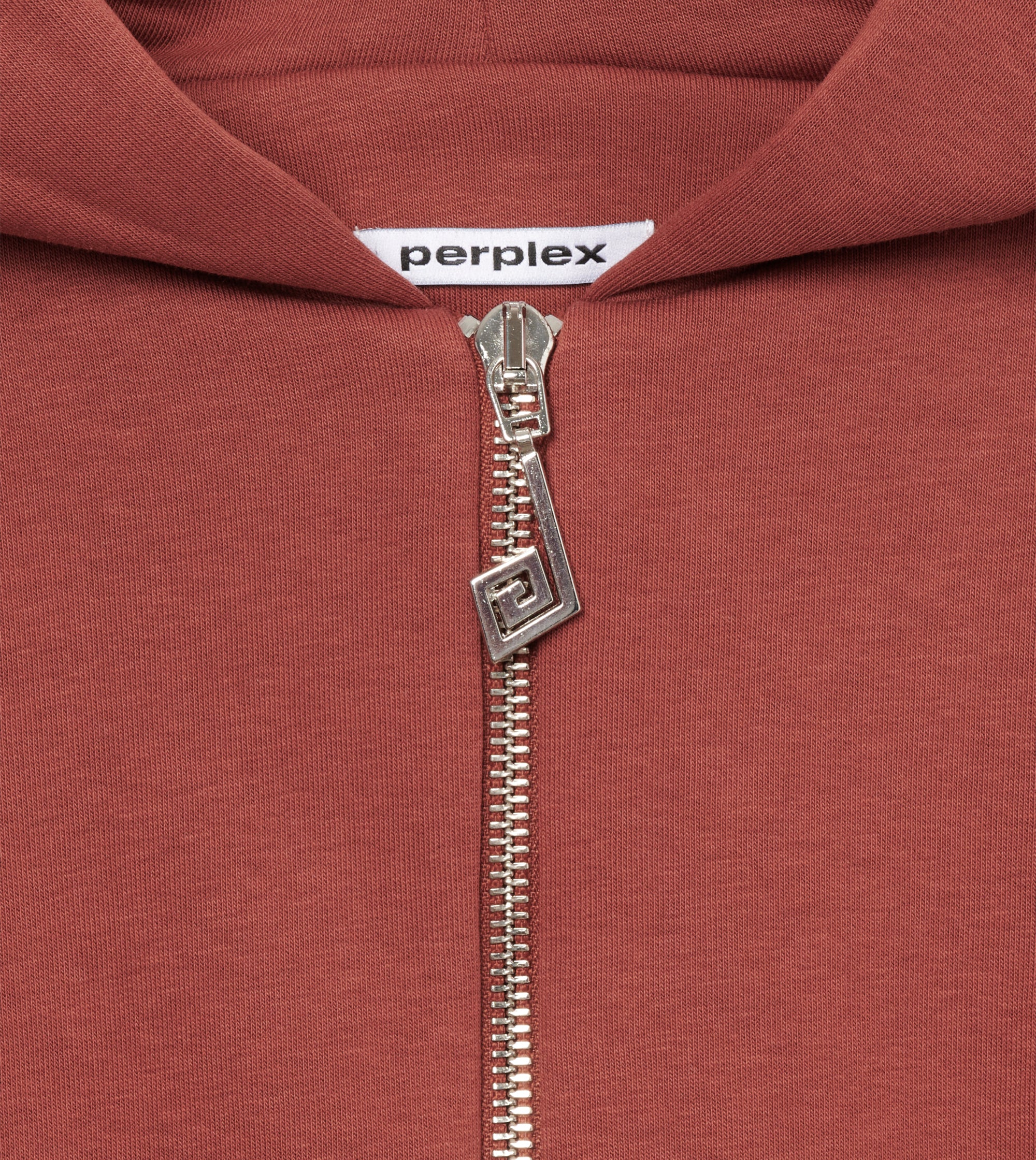 Burgundy Zip Hoodie - Image 3
