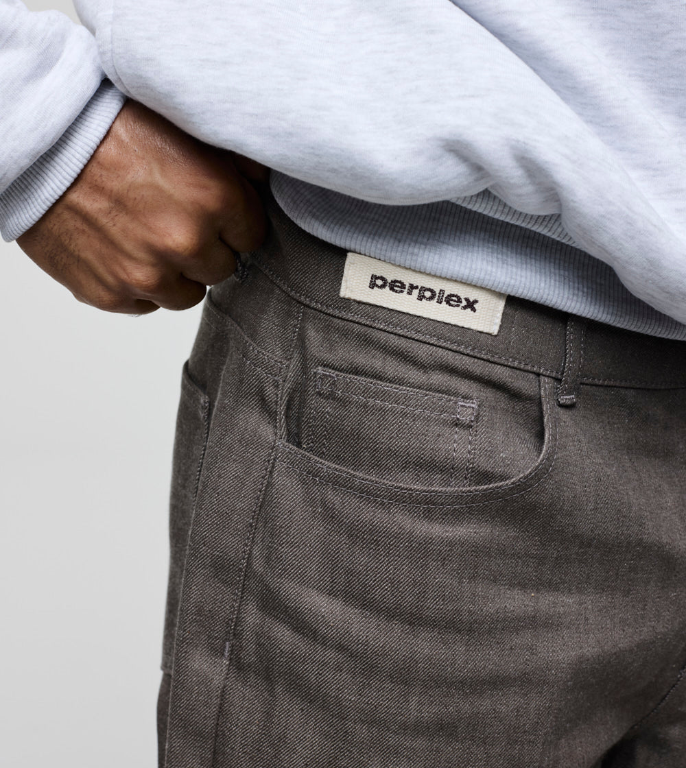 Japanese Raw Denim Brown - Image 2