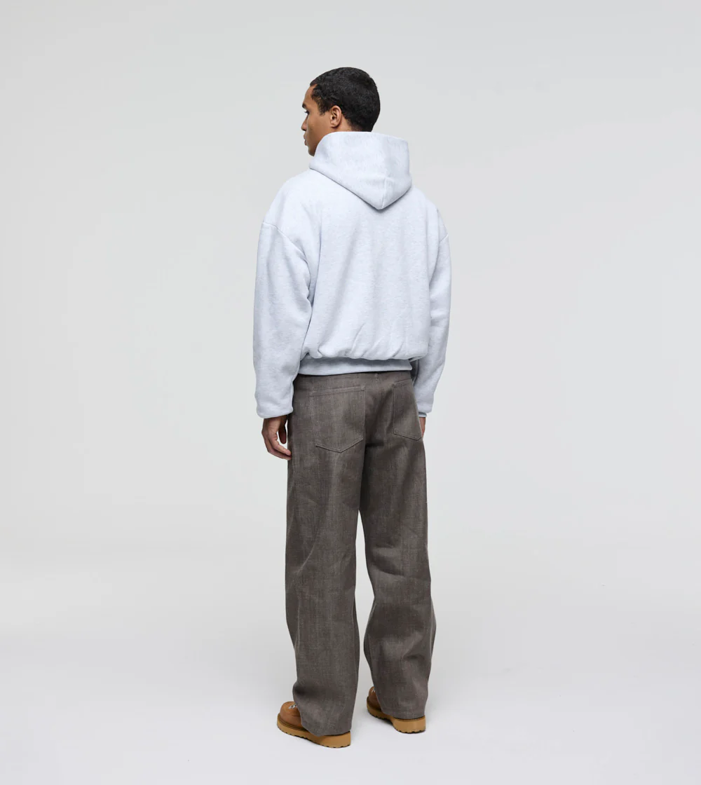 Japanese Raw Denim Brown - Image 3