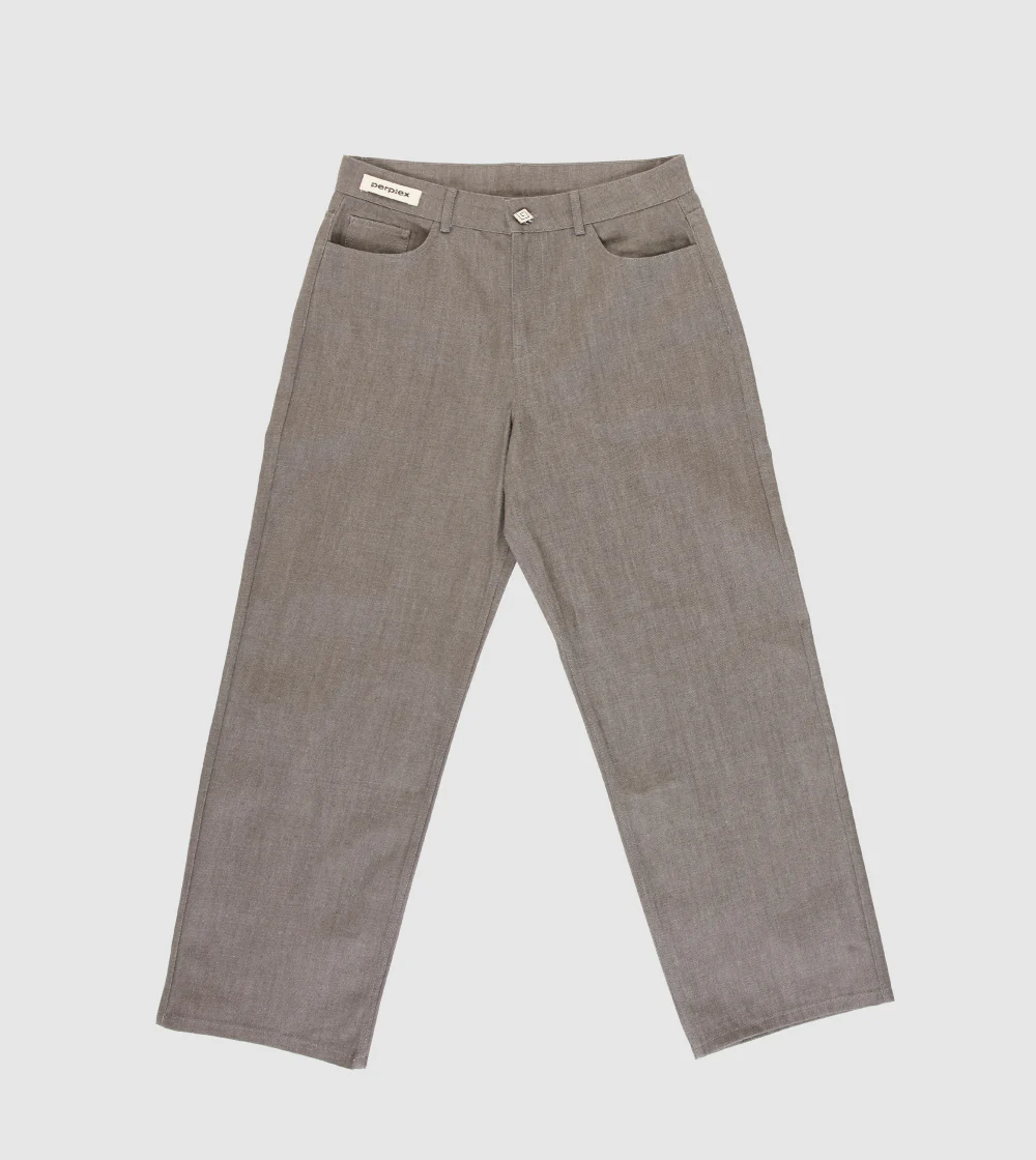 Japanese Raw Denim Brown - Image 4