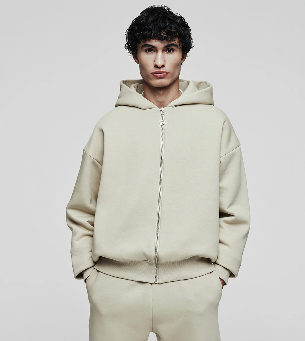 Leaf Zip Hoodie