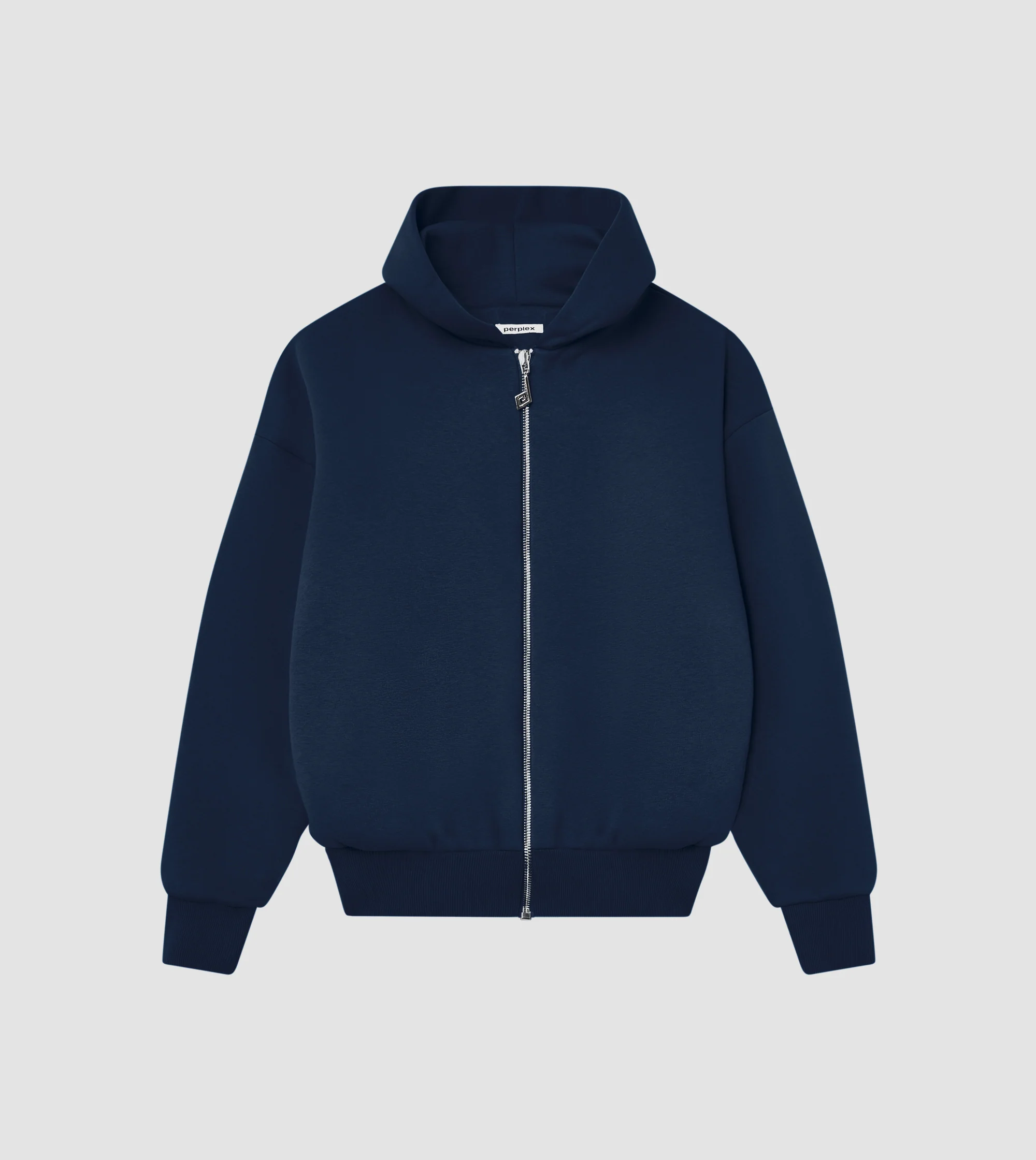 Navy Zip Hoodie