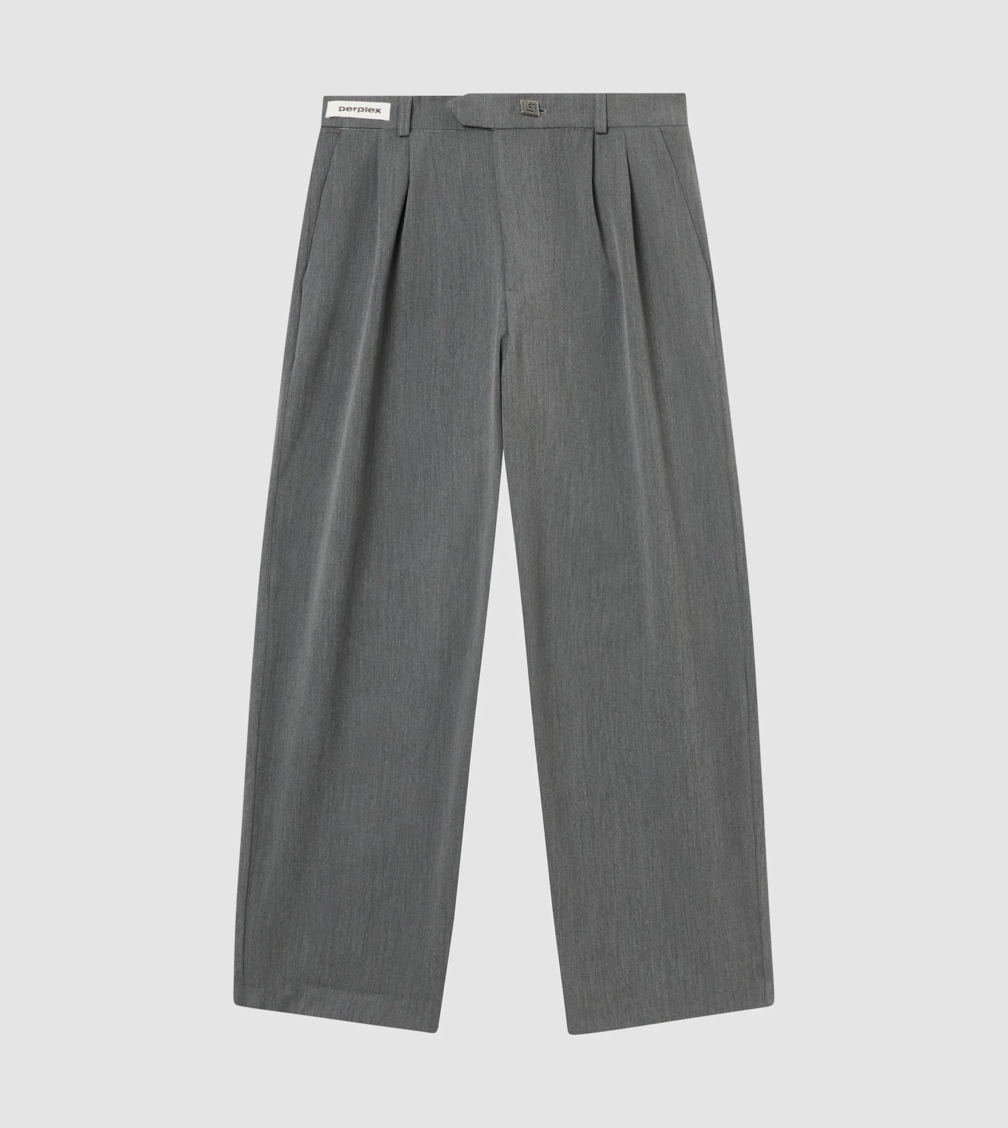 Pleated Pants Grey - Image 2
