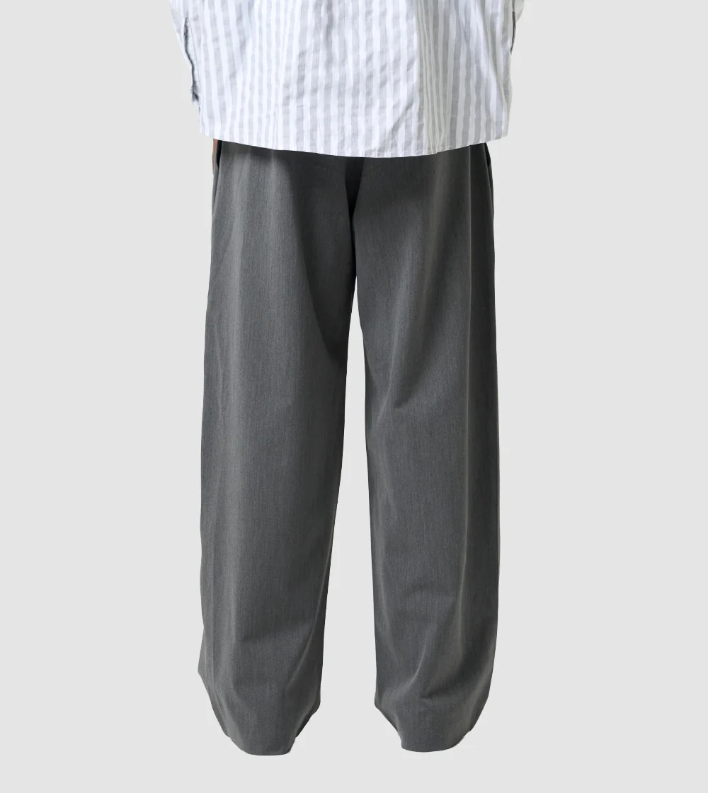 Pleated Pants Grey - Image 8