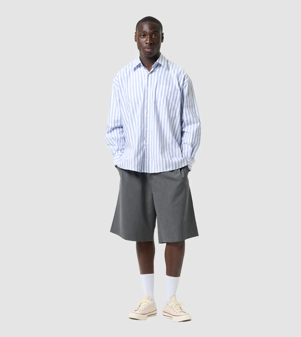 Pleated Shorts Black - Image 4