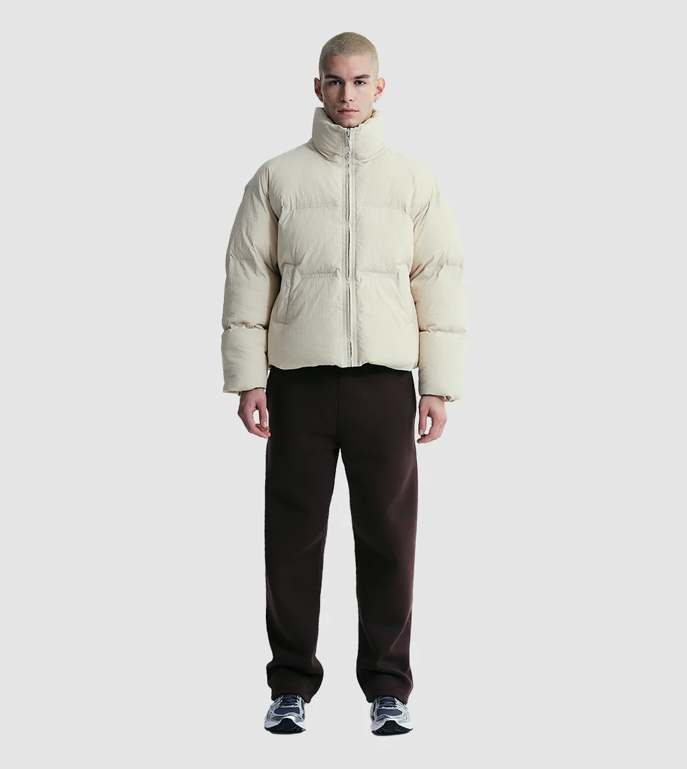 Puffer Jacket Sand - Image 2