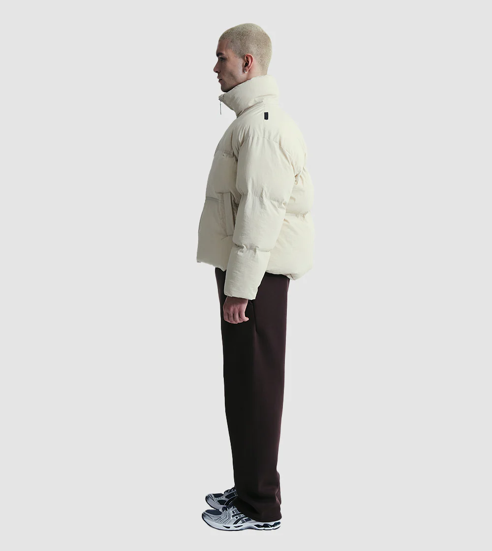 Puffer Jacket Sand - Image 3
