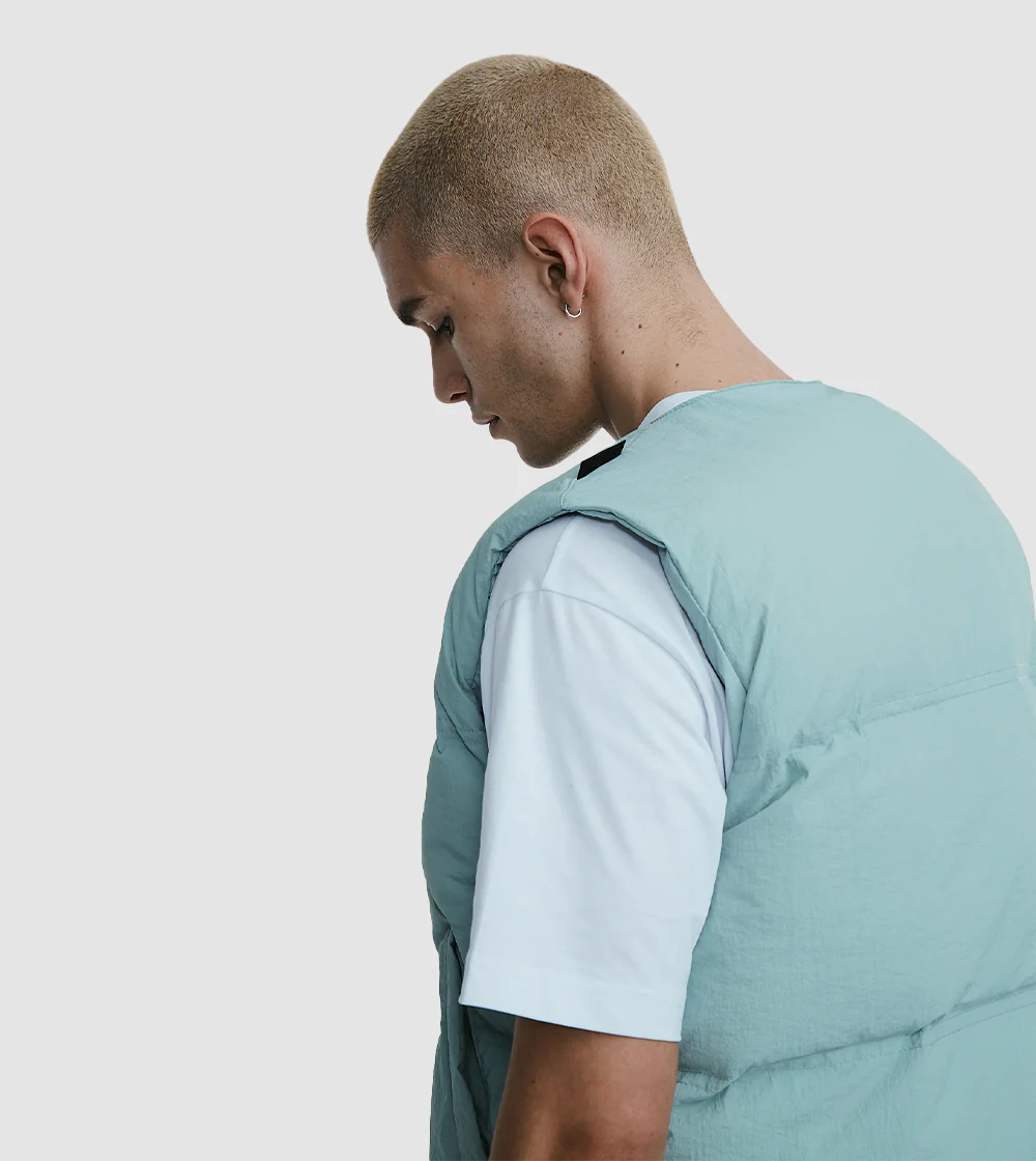 Puffer Vest Mint - Image 4