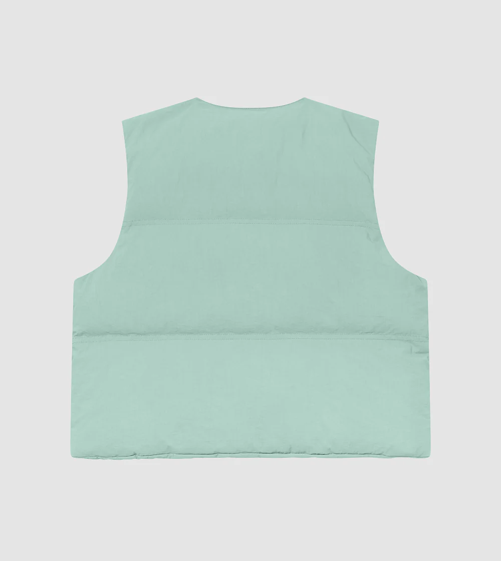 Puffer Vest Mint - Image 5