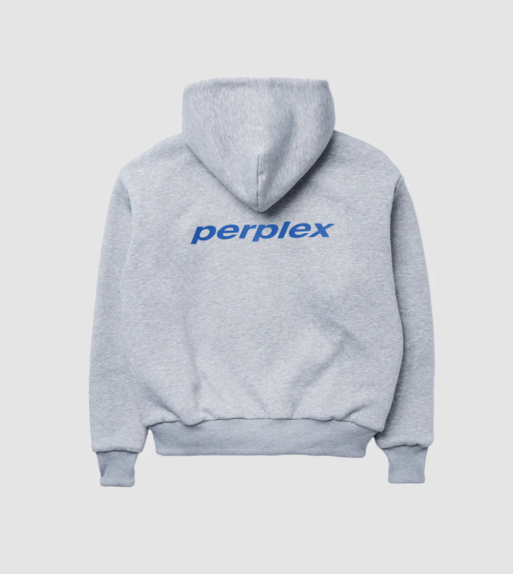 Reversible Zip Hoodie Tracksuit Smoke/Black - Image 7