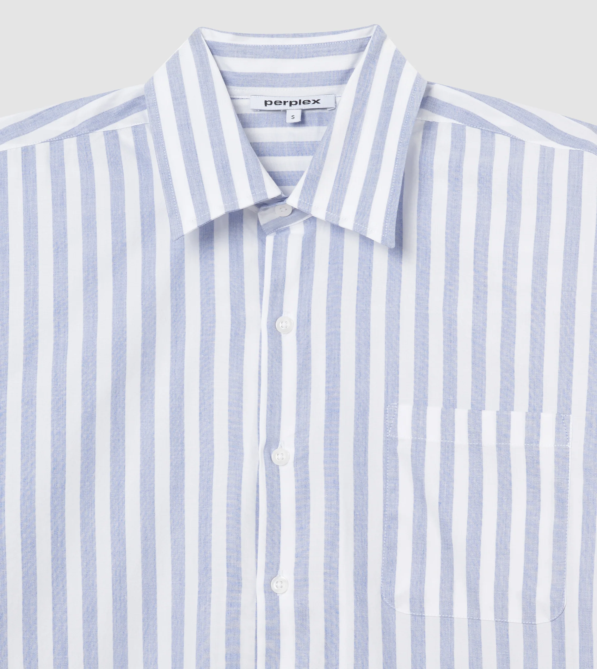 Striped Shirt Blue - Image 3
