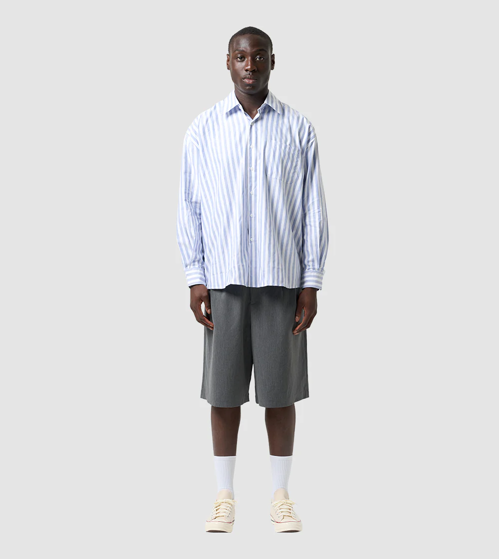 Striped Shirt Blue - Image 5