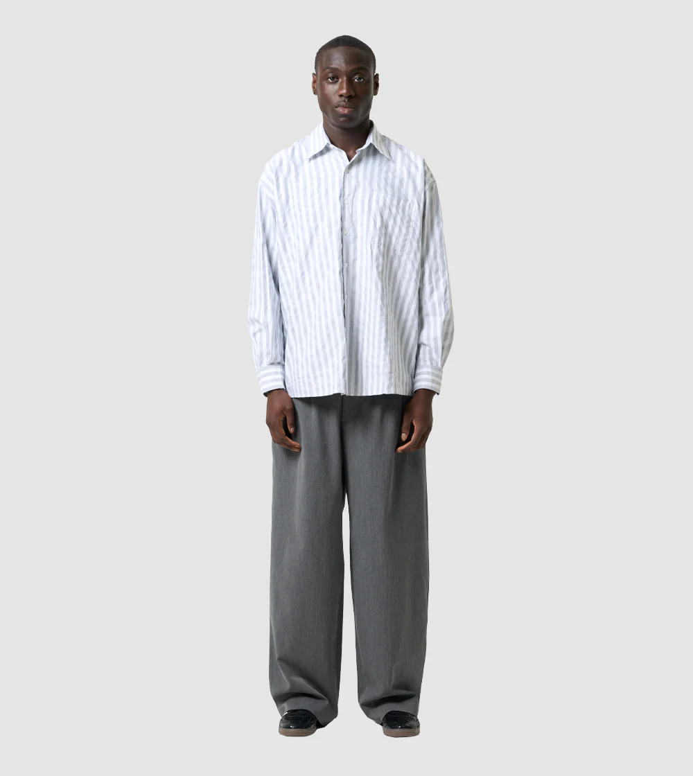 Striped Shirt Grey - Image 3