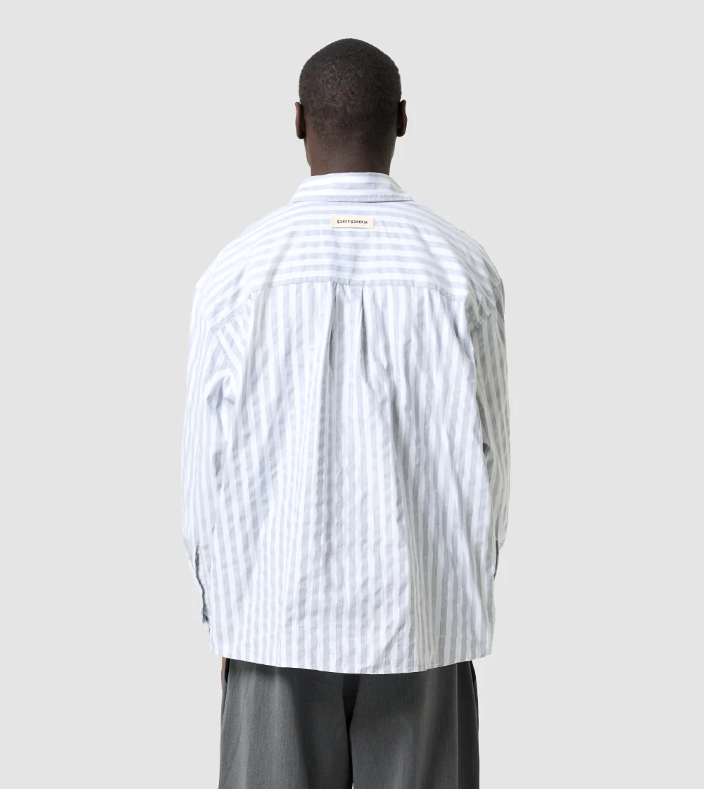 Striped Shirt Grey - Image 6