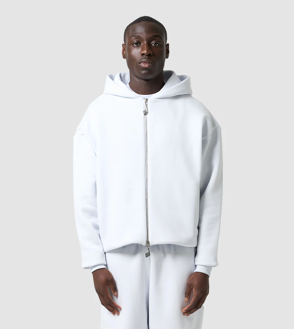 Two-Way Zip Hoodie Ice