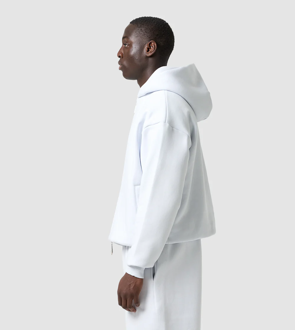 Two-Way Zip Hoodie Ice - Image 5