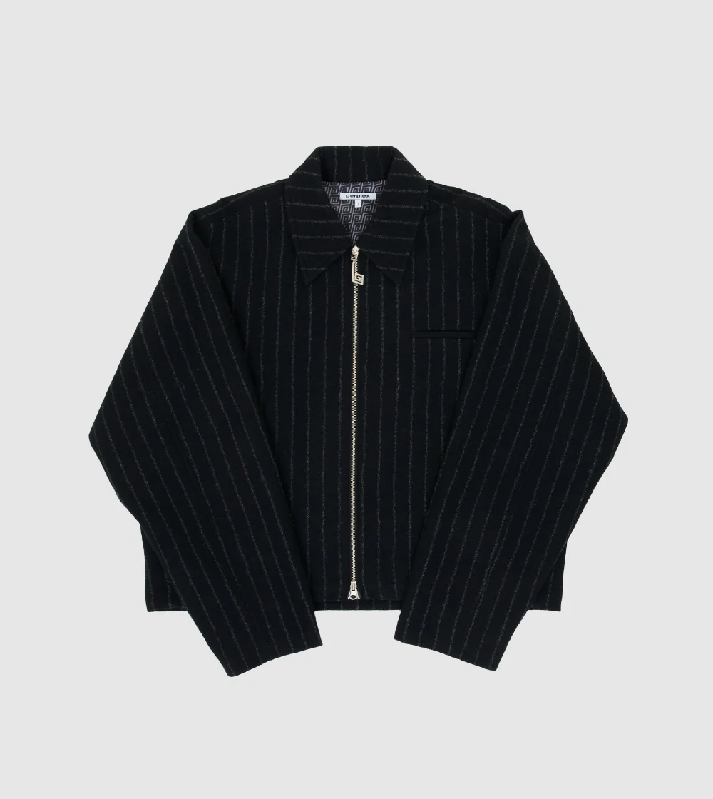 Striped Wool Jacket - Image 2