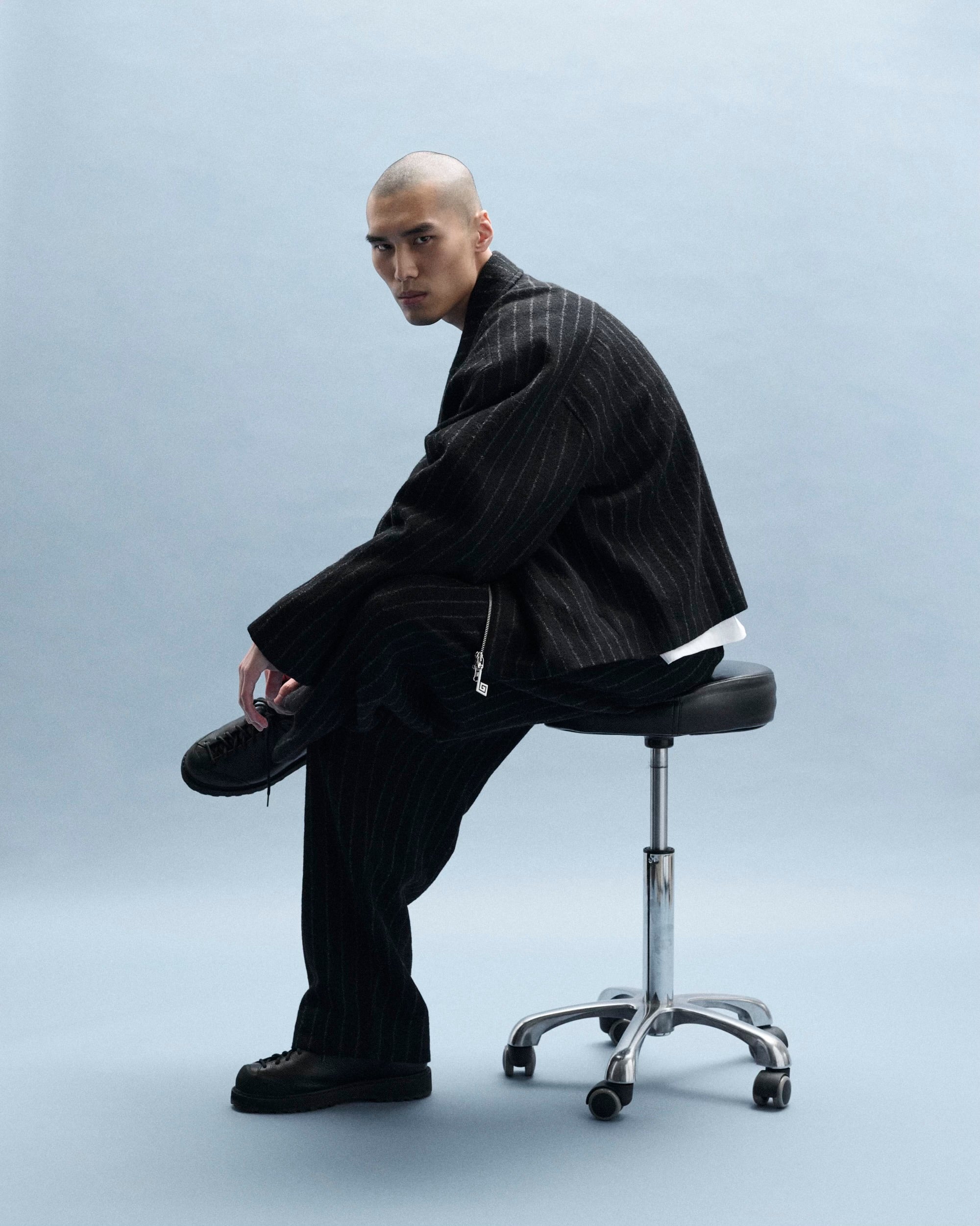 Striped Wool Jacket - Image 4
