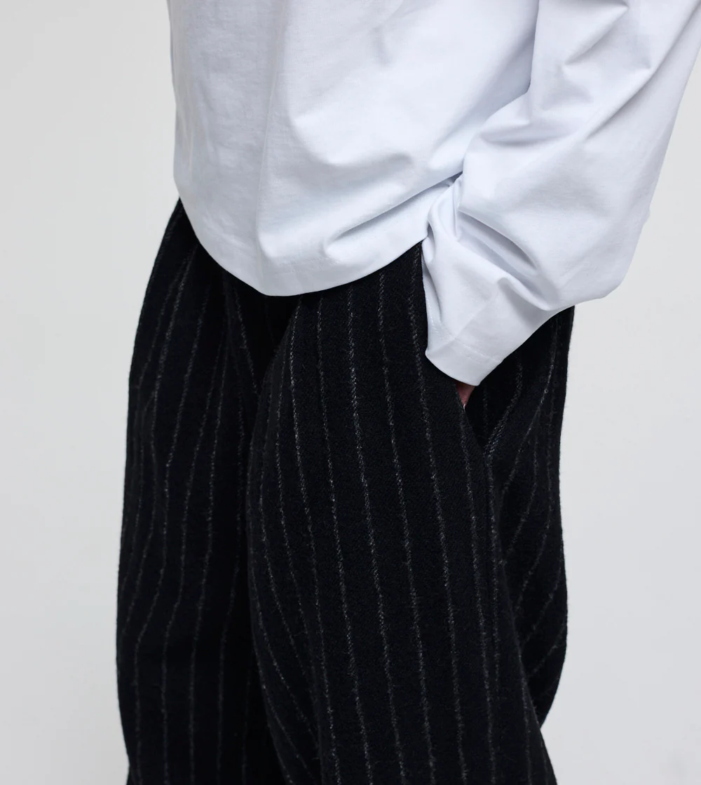 Striped Wool Pants - Image 2