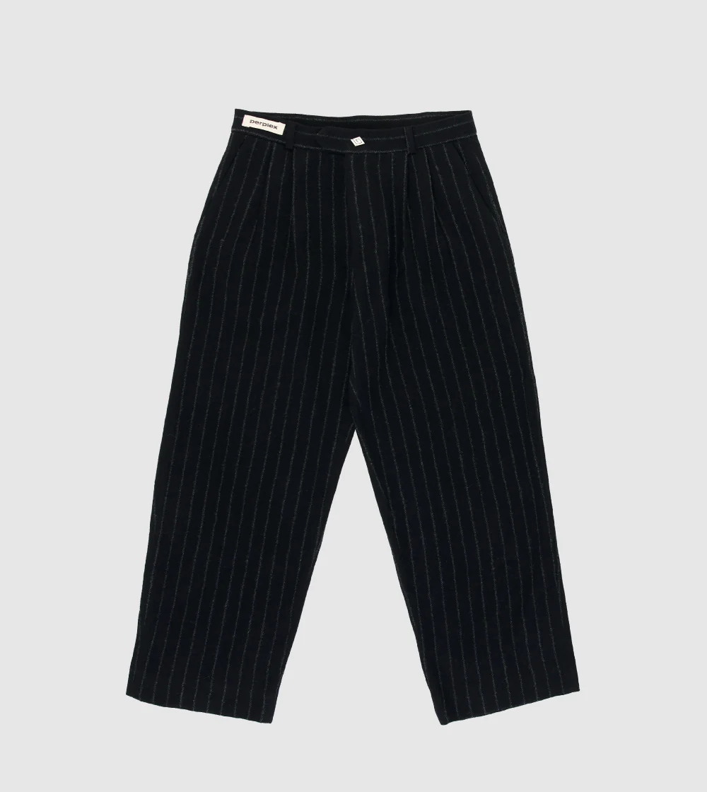 Striped Wool Pants - Image 3