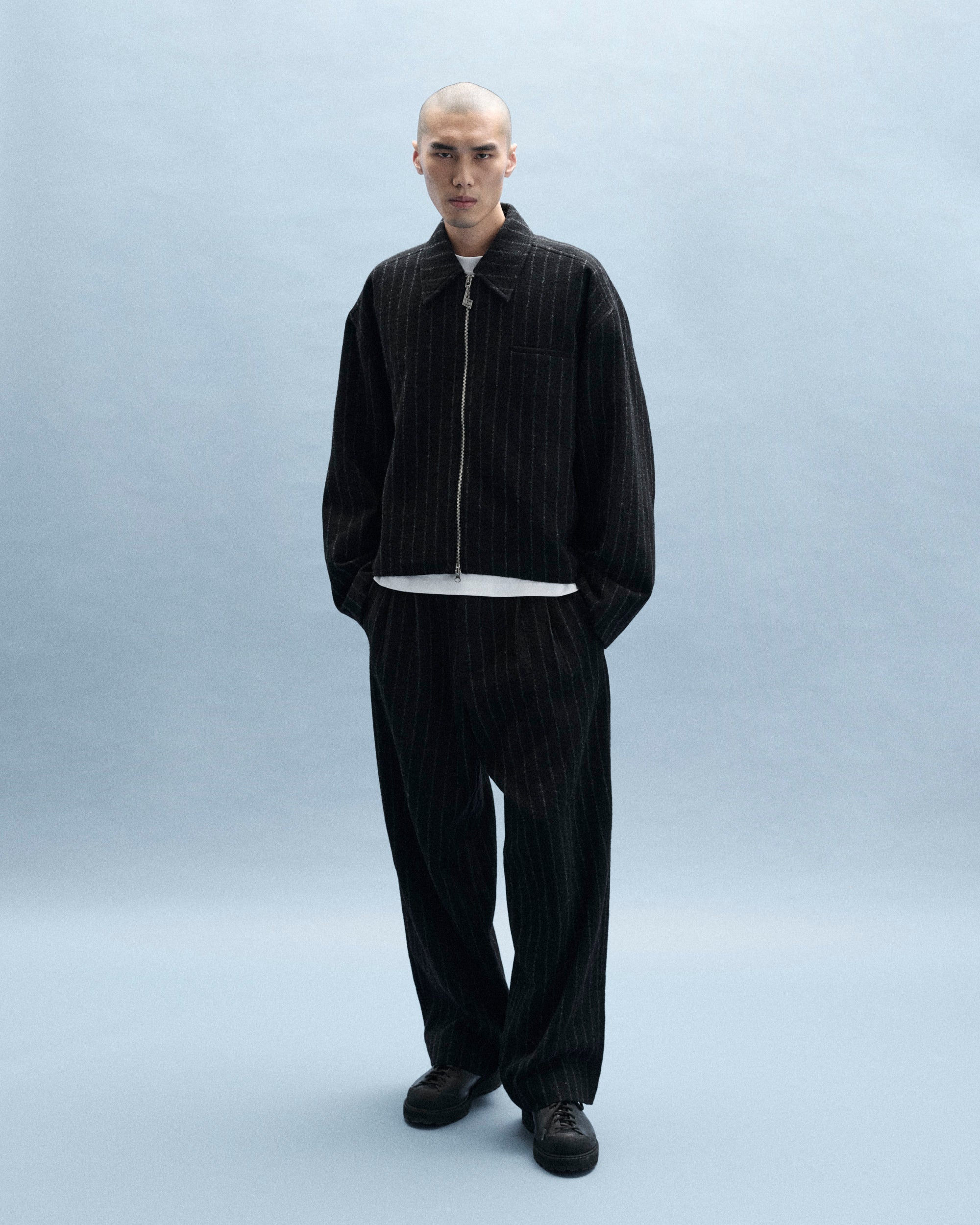 Striped Wool Pants - Image 4
