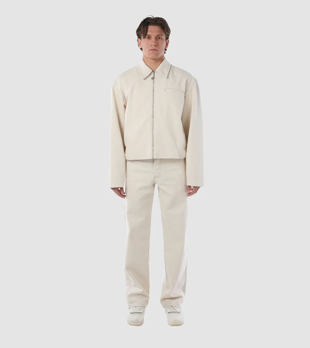 Workwear Jacket Cream - Image 2