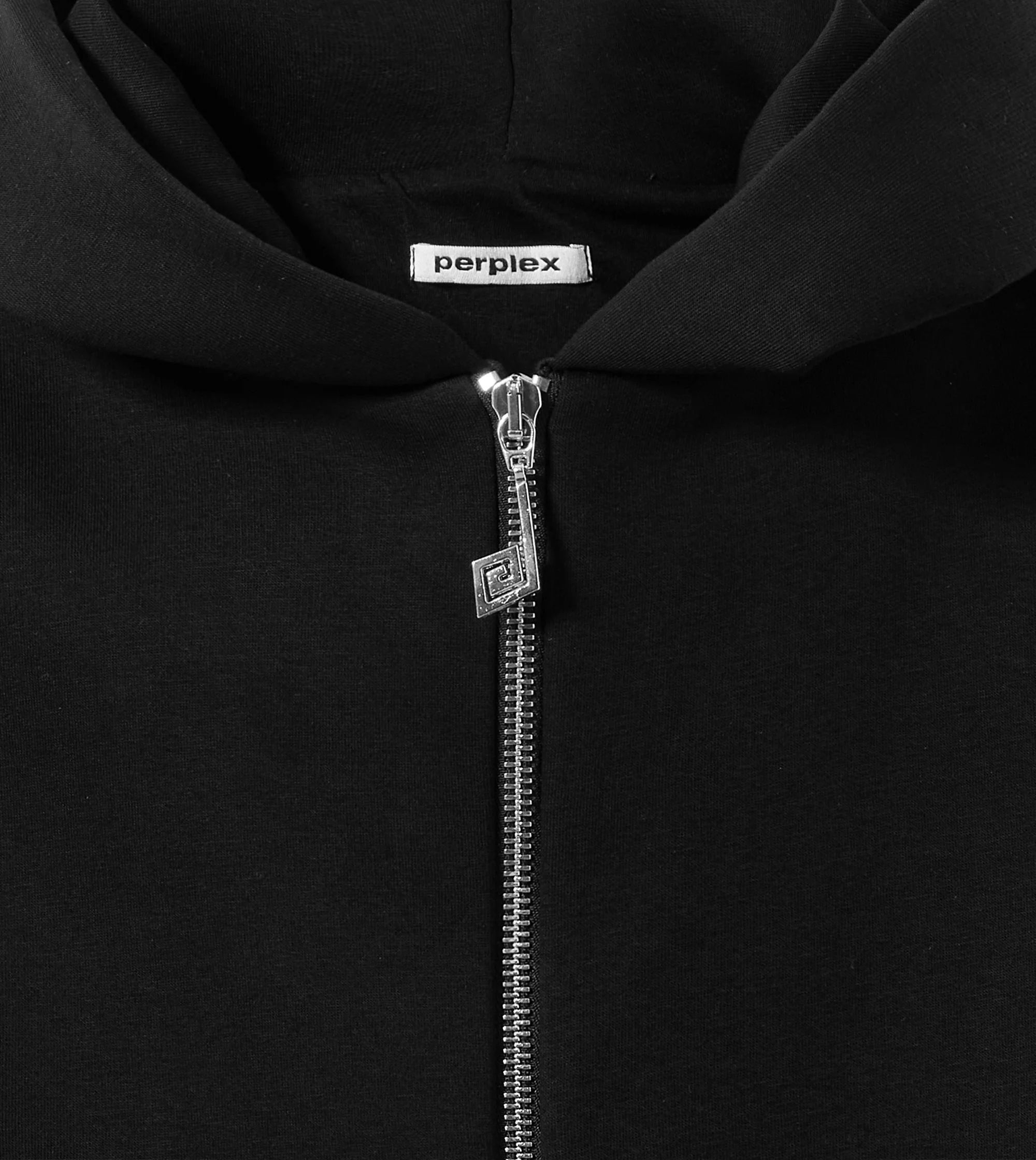Zip Hoodie Shorts Tracksuit Black - Image 6