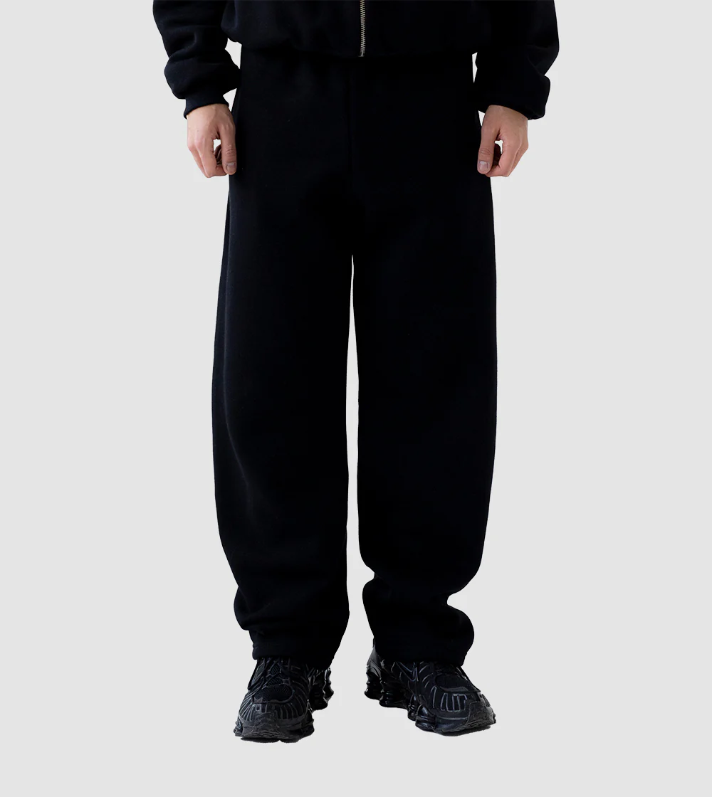 Zip Hoodie Tracksuit Black - Image 5