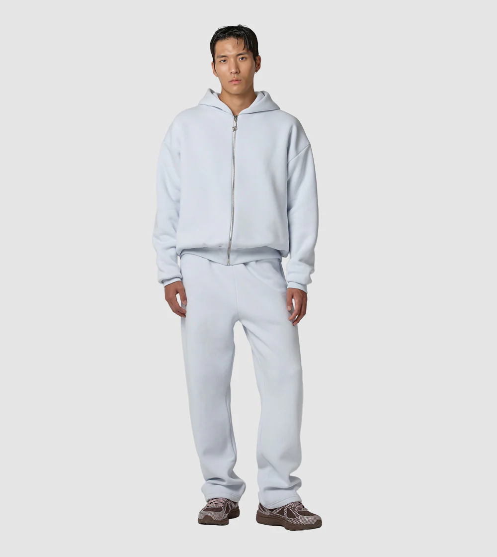 Zip Hoodie Tracksuit Ice - Image 2