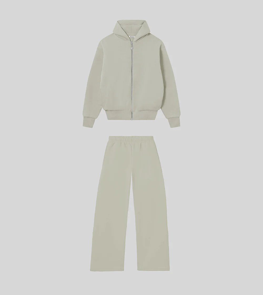 Zip Hoodie Tracksuit Leaf