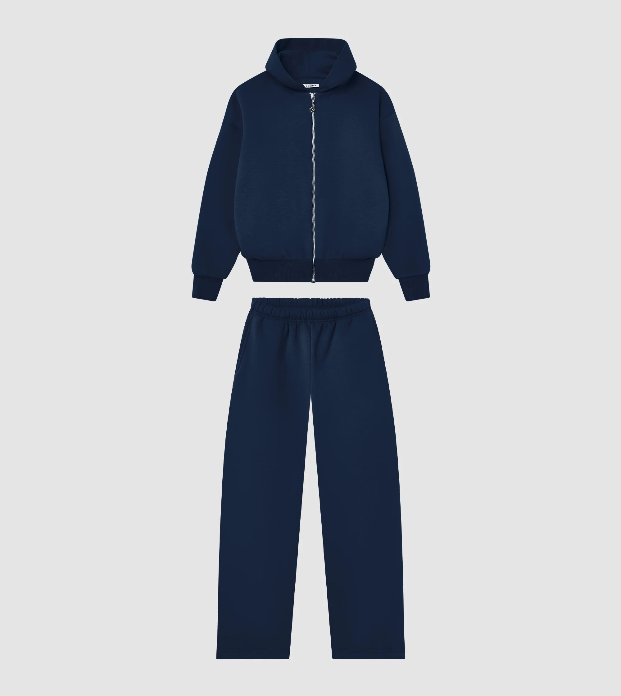 Zip Hoodie Tracksuit Navy