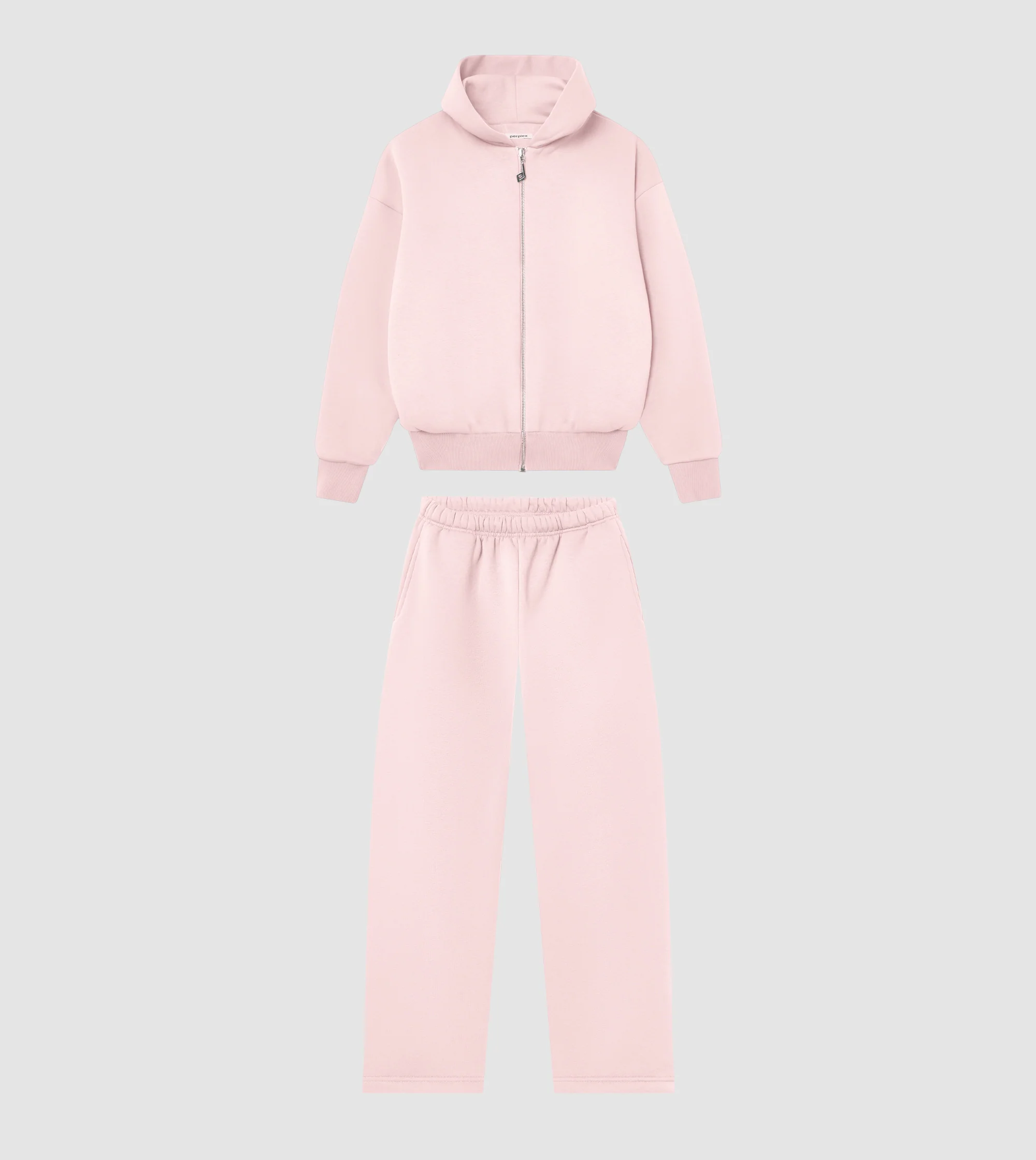 Zip Hoodie Tracksuit Rose